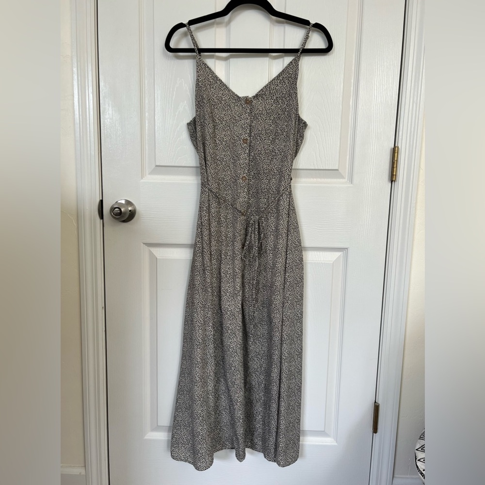 Sienna Sky Button Midi Dress